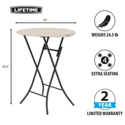Image showing  Round Bistro Table, 33 in., Light Commercial