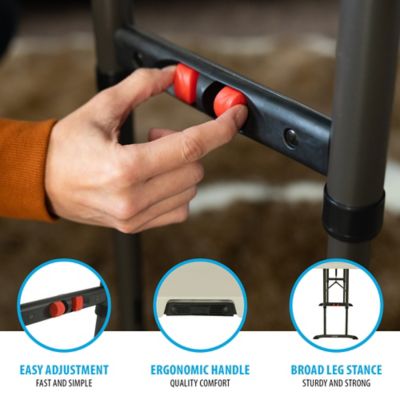 Image showing  Adjustable-Height Rectangular Table for 4 People, 4 ft., Commercial