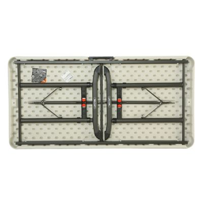 Image showing 9 th Lifetime Adjustable-Height Rectangular Table for 4 People, 4 ft., Commercial