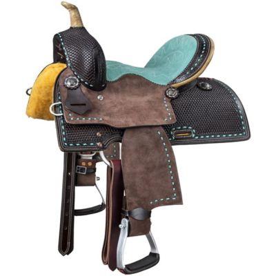 Image showing  Youth Bryson Barrel Saddle