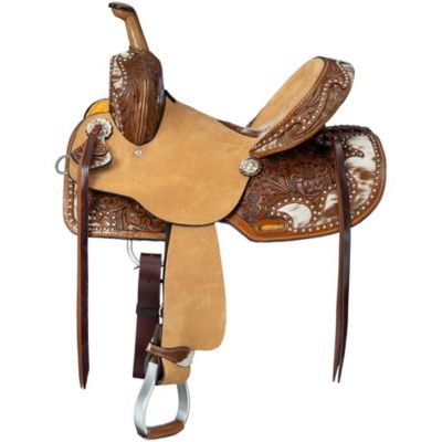 Tough1 Stockyard Barrel Saddle