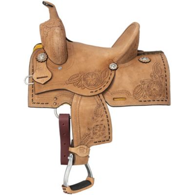 Tough1 Youth Amarillo Barrel Saddle