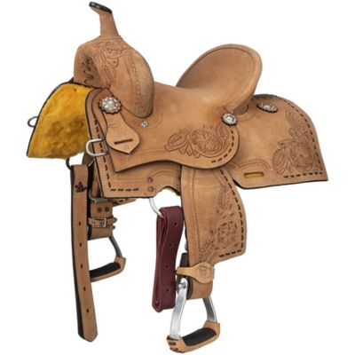 Image showing  Youth Amarillo Barrel Saddle