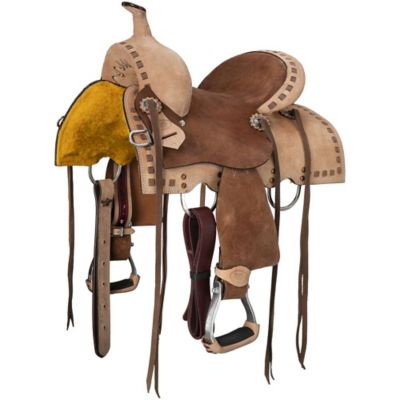 Image showing  Youth Boulder Barrel Saddle