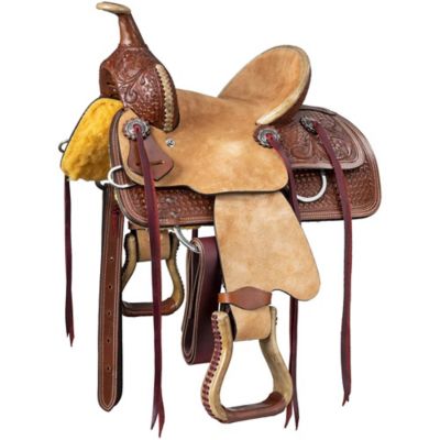Image showing  Youth Garrison Barrel Saddle