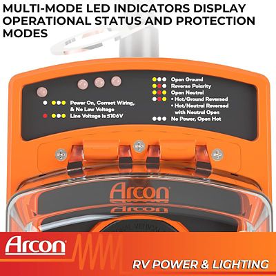 Image showing  1-Outlet CETL Certified 30A Surge Protector
