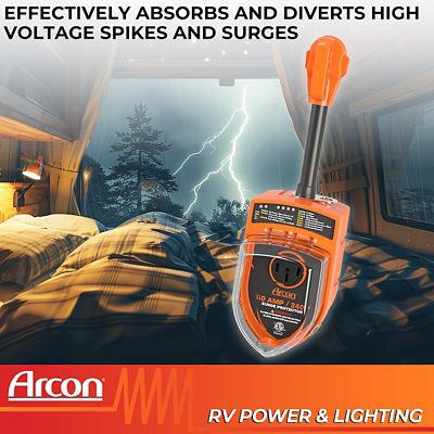 Image showing  1-Outlet CETL Certified 50A Surge Protector