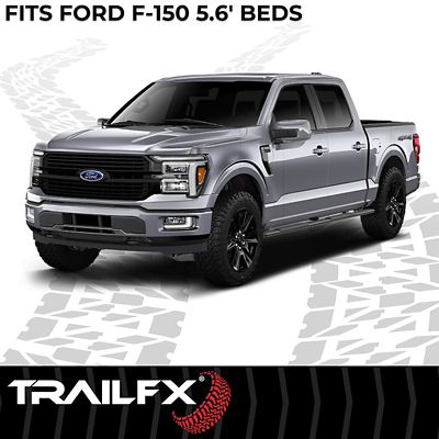 Image showing 8 th TrailFX Bed Mat for 2015-23 F-150 5.5 ft. Beds