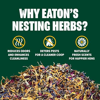 Image showing  Premium Nesting Herbs, Aromatic Blend for Nesting Boxes & Chicken Coop, 10 oz.