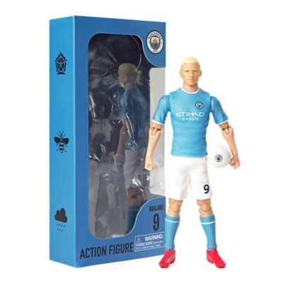 Banbo Toys Sockers Manchester City Haaland 8 in. Collectible Soccer Action Figure
