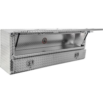 Image showing  60 in. Diamond Tread Aluminum Contractor Pick-Up Truck Tool Box with Lower Door