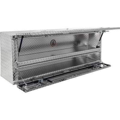 Image showing  60 in. Diamond Tread Aluminum Contractor Pick-Up Truck Tool Box with Lower Door