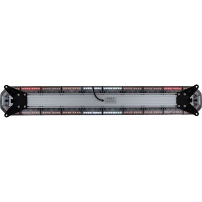 Image showing  60 in. Amber LED Light Bar with Warning / Clear Take Downs & Alley Lights / Rear Facing Turn Signals