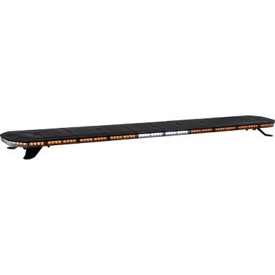 Image showing 5 th Buyers Products 60 in. Amber LED Light Bar with Warning / Clear Take Downs & Alley Lights