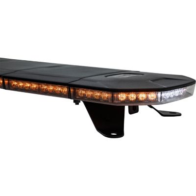 Image showing  60 in. Amber/Clear LED Light Bar with Warning / Clear Take Downs & Alley Lights