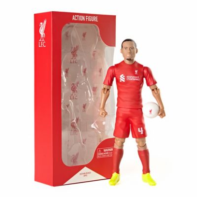 Banbo Toys Sockers Liverpool Van Dijk 8 in. Collectible Soccer Action Figure