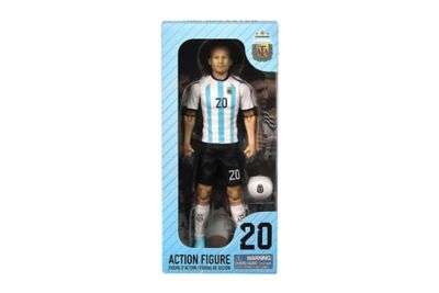 Banbo Toys Sockers Argentina Mac Allister 8 in. Collectible Soccer Action Figure