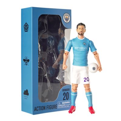 Banbo Toys Sockers Manchester City Bernando Silva 8 in. Collectible Soccer Action Figure