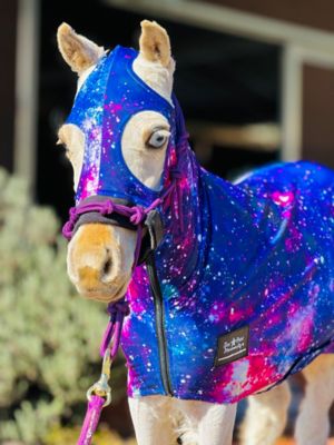 Image showing  Galaxy Miniature Horse Lycra Body Suit Prints