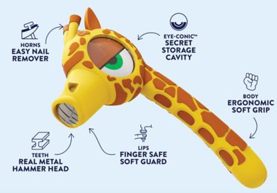 Image showing  STEM Starter Bambam Giraffe Hammer