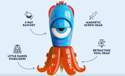 Image showing  STEM Starter Ollie Octopus Flathead Screwdriver