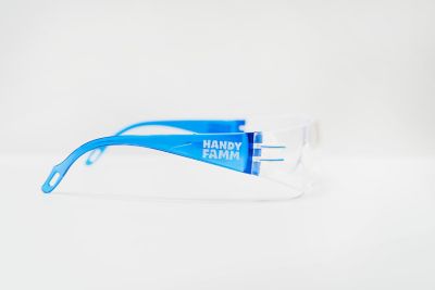 Image showing  Kid's Safety Glasses, Clear/Blue