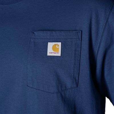 Image showing 6 th Carhartt Men's Iconic K87 Loose Fit Heavyweight Short-Sleeve Pocket T-Shirt