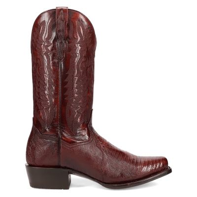 Image showing 4 th Dan Post Men's Ringold Lizard Boots
