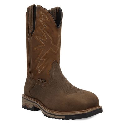 Dan Post Men's Tumbleweed Waterproof Leather Steel Toe Work Boots