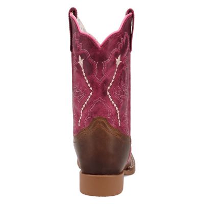 Image showing 5 th Dan Post Kids Salina Leather Boot