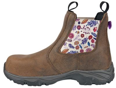 Image showing  Women's Angel Chelsea Work Boots, Composite Toe, Slip Resistant, Cushioned Insole, EH Rated, Pull-On