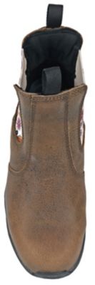 Image showing 6 th Moxie Trades Women's Angel Chelsea Work Boots, Composite Toe, Slip Resistant, Cushioned Insole, EH Rated, Pull-On