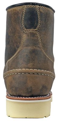 Image showing  Men's Monte Work Boots, Soft Toe, Distressed Leather, Waterproof, Slip Resistant, EH Rated, 6 in.
