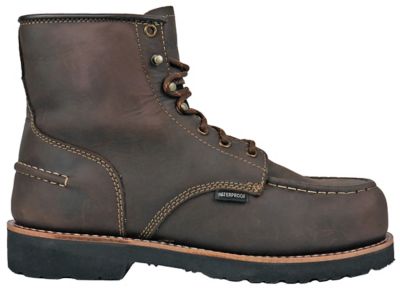 Image showing  Men's Monte Work Boots, Composite Toe, Premium Leather, Waterproof, Slip Resistant, EH Rated, 6 in.