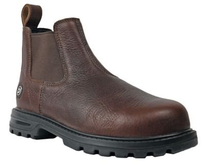 DieHard Men's Nitro Work Boots, Composite Toe, Full Grain Leather, Slip Resistant, EH Rated, 6 in.