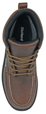 Image showing 6 th DieHard Men's Tundra Composite Moc Toe Leather 6 in. Lace Up Boot