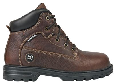 Image showing 3 th DieHard Men's Charger V2 Work Boots Soft Toe Waterproof Slip Resistant, EH Rated, 6 in.