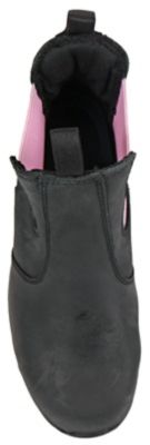 Image showing 6 th Moxie Trades Women's Angel Chelsea Work Boots, Composite Toe, Full Grain Leather, Slip Resistant, EH Rated, Pull-On