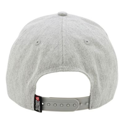 Image showing  Men's Canvas Longhorn Skull Patch Cap