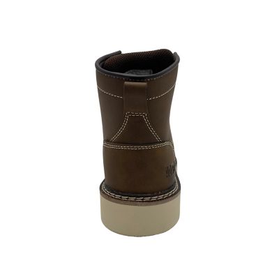 Image showing AdTec Kids' Classic Wedge Outsole Moc-Toe Boots