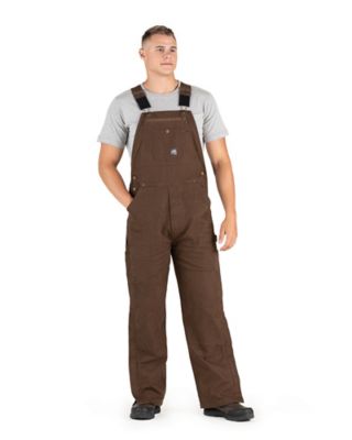 Image showing 0 th Berne Men's Heartland Unlined Washed Duck Bib Overall