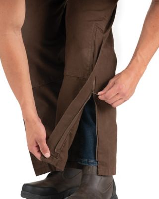Image showing 2 th Berne Men's Heartland Unlined Washed Duck Bib Overall