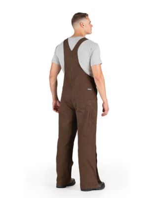 Image showing 1 th Berne Men's Heartland Unlined Washed Duck Bib Overall