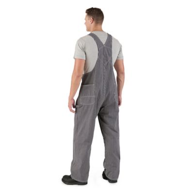 Image showing  Men's Hickory Stripe Unlined Bib Overalls