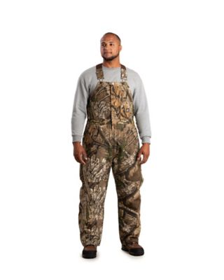 Image showing  Men's Duck Bib Insulated Camo Overalls