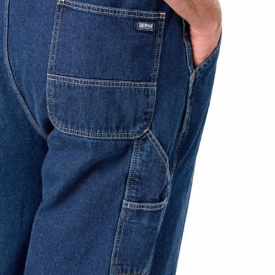 Image showing  Men's Heritage Unlined Washed Denim Bib Overall