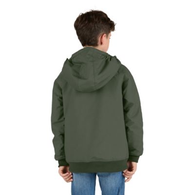 Image showing 1 th Berne Youth Flex Nylon Insulated Hooded Jacket