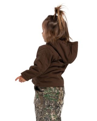 Image showing  Infant Softstone Duck Sherpa-Lined Hooded Coat