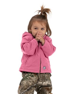 Berne Infant Softstone Duck Sherpa-Lined Hooded Coat