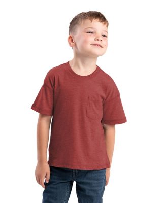 Image showing  Youth Performance Short-Sleeve Pocket T-Shirt